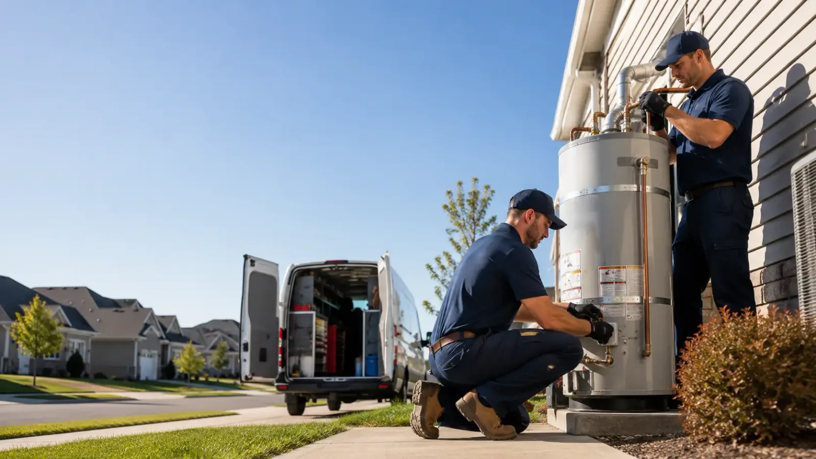 Water Heater Installation in Mechanicsburg, IL